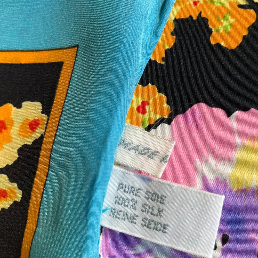 Vintage Christian Dior Silk Scarf - Picture 12 of 15